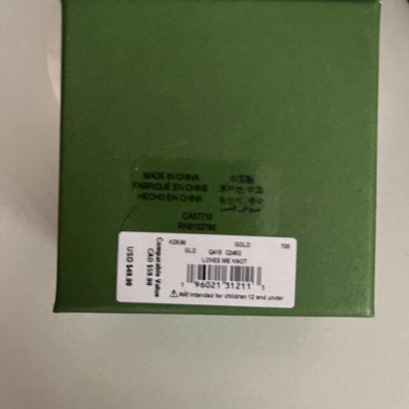 BNWT KATE SPADE New York Love Me Knot Stud Earrings (OS) - Picture 4 of 5